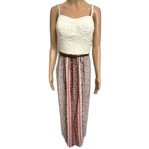 2/$20 Lily Rose Boho Maxi Dress NWOT